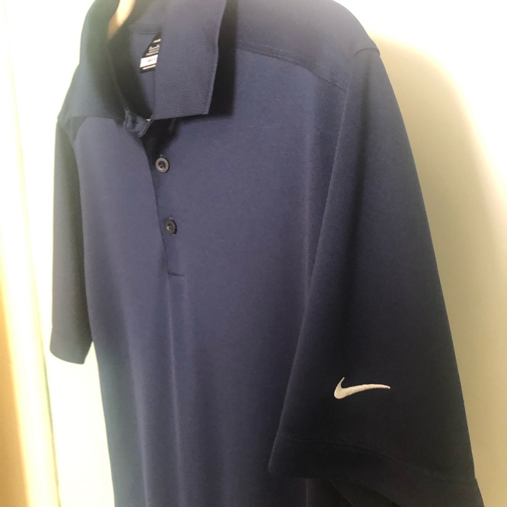 Nike Golf Dri Fit - Navy Blue